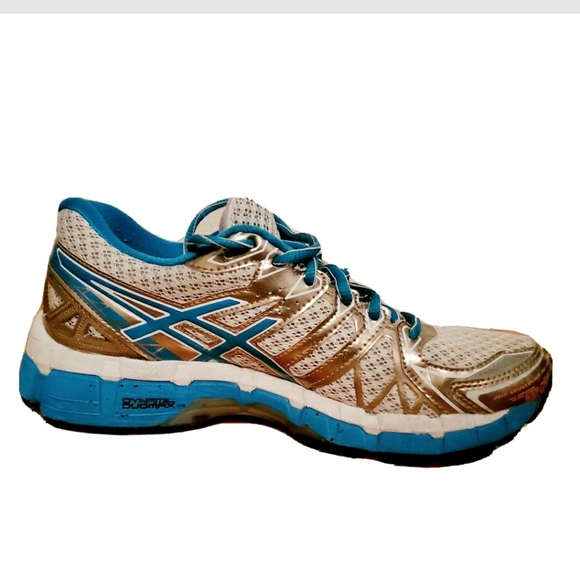 silver color sneakers